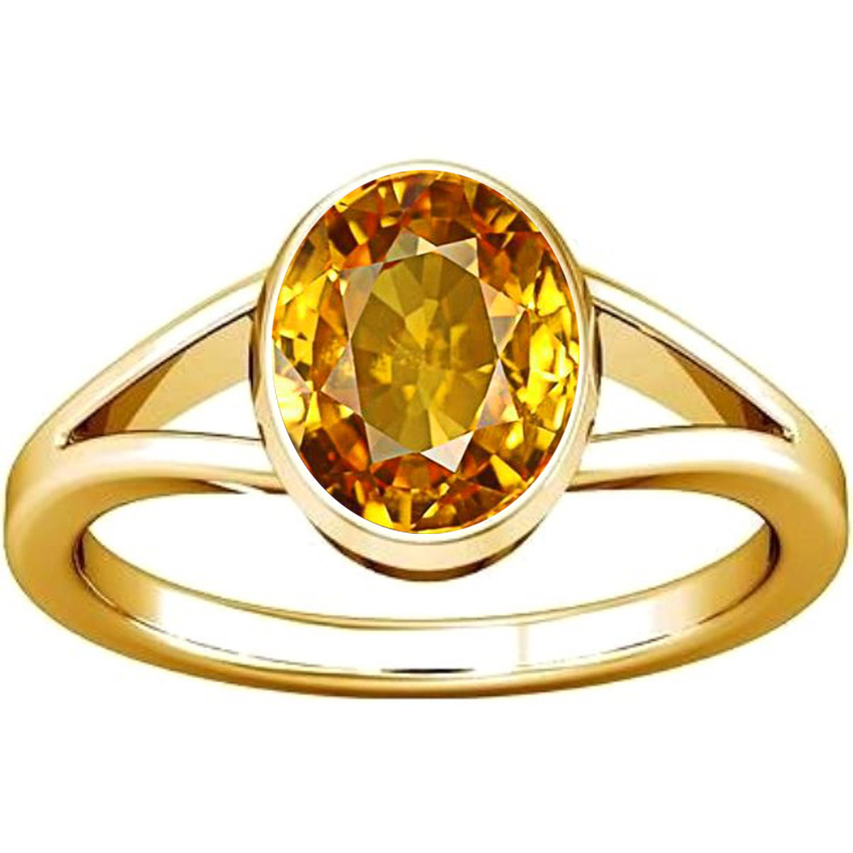 Citrine ( Sunhela ) Ring