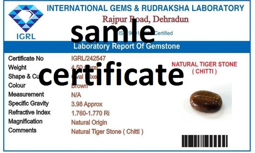 Mansha Puran Quality Tigers Eye Chitti Energized Gemstone Natural AAA - Image 2