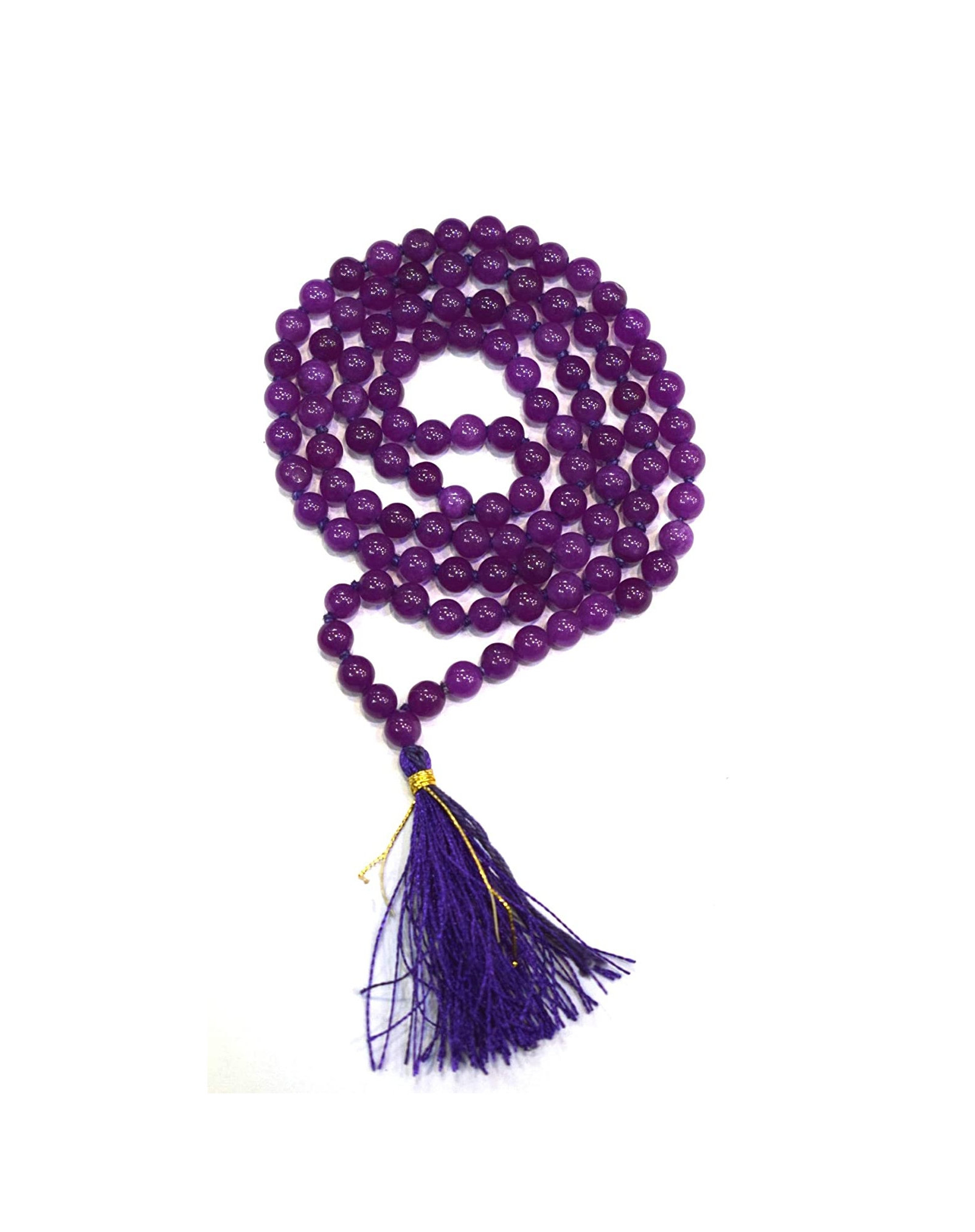 Mansha Puran Amethyst (Kataila) Mala Rosary 108+1 Beads