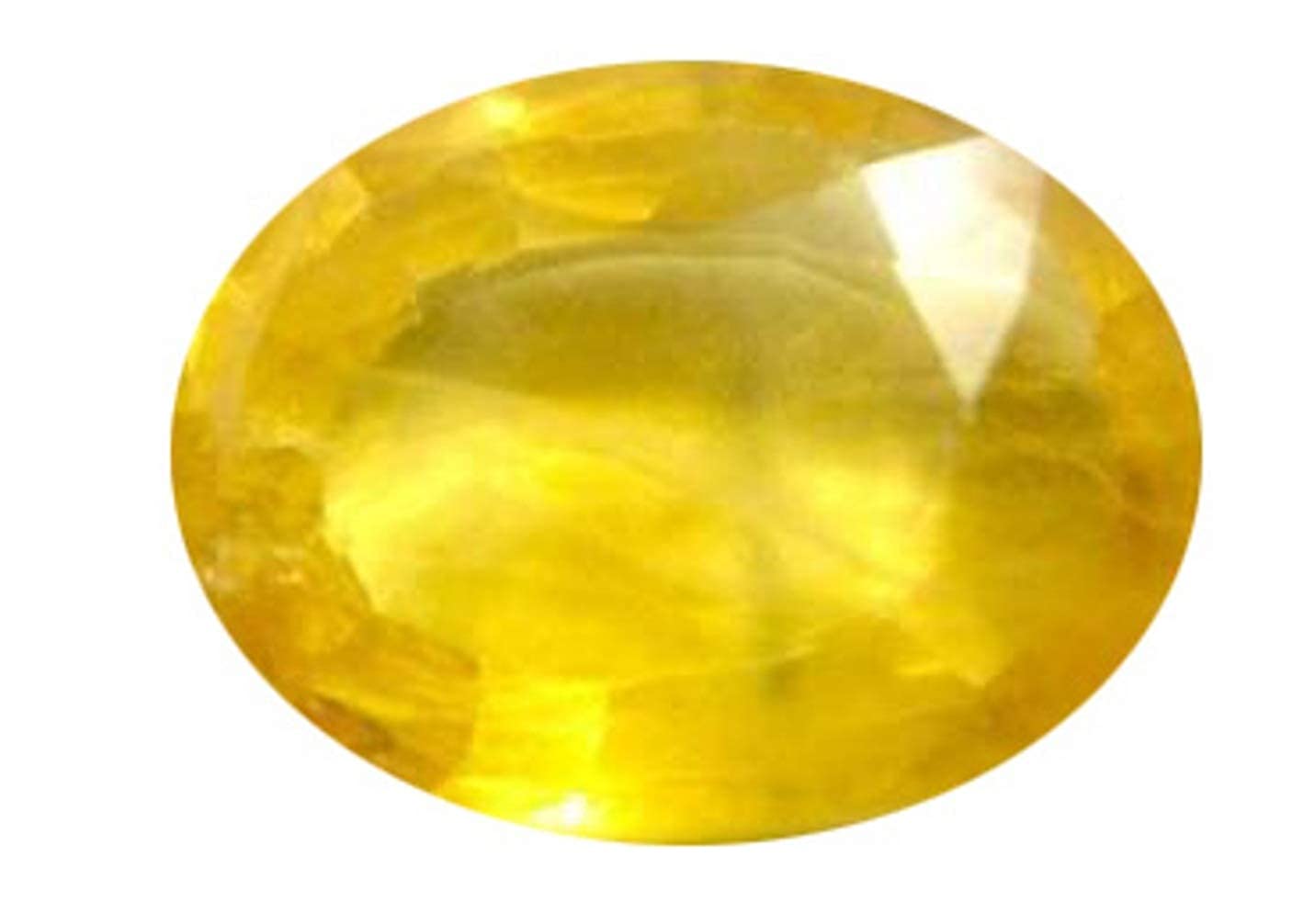 Mansha Puran Yellow Sapphire Quality Pukhraj Energized Gemstone Natural AAA
