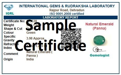 Divya Shakti Emerald Panna Energized Gemstone Panchadhatu Pendant Natural AAA Quality - Image 2