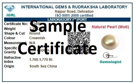 Divya Shakti Pearl Moti Energized Gemstone Silver Pendant Natural AAA Quality - Image 2