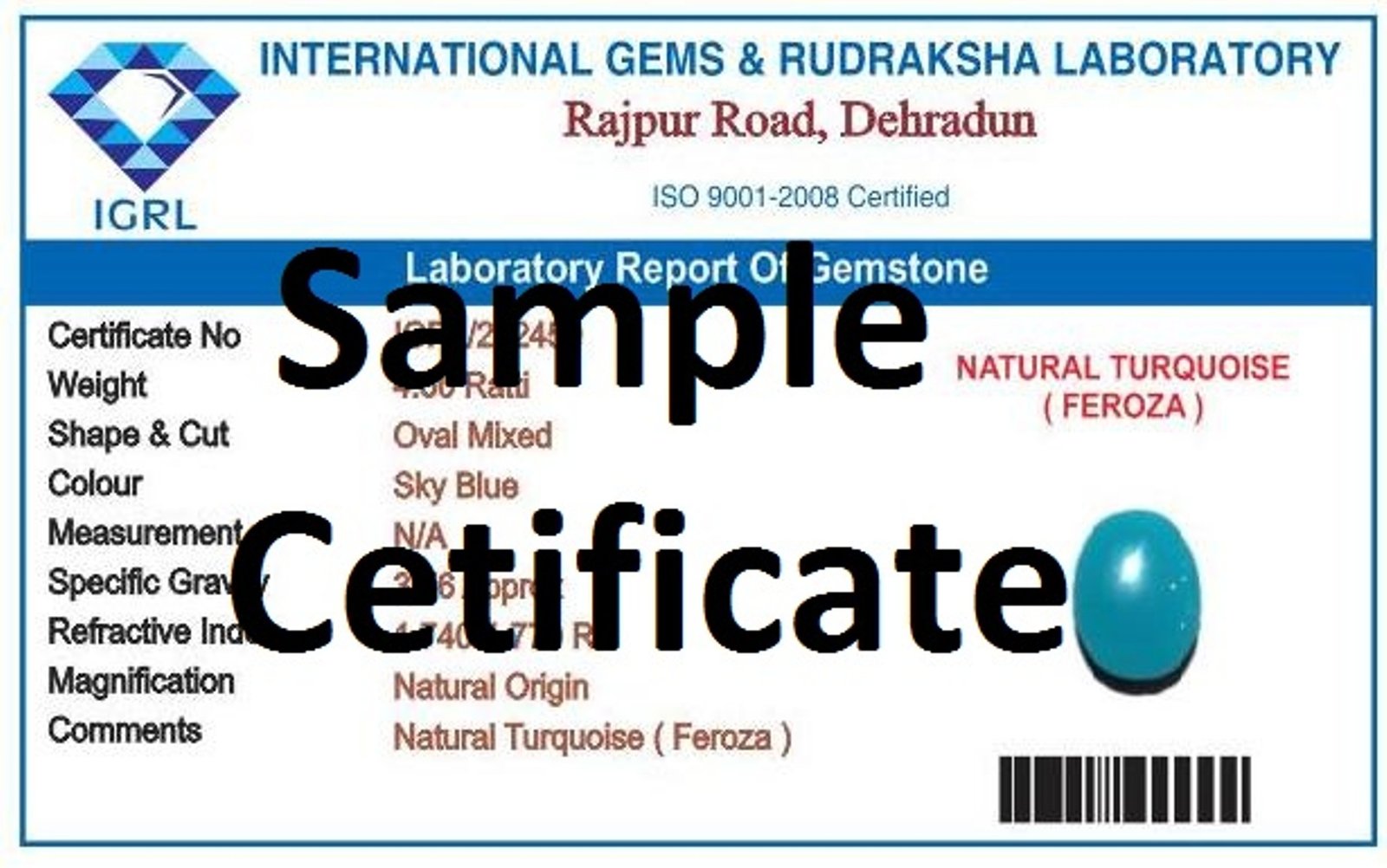 Divya Shakti Turquoise Feroja Energized Gemstone Silver Pendant Natural AAA Quality - Image 2